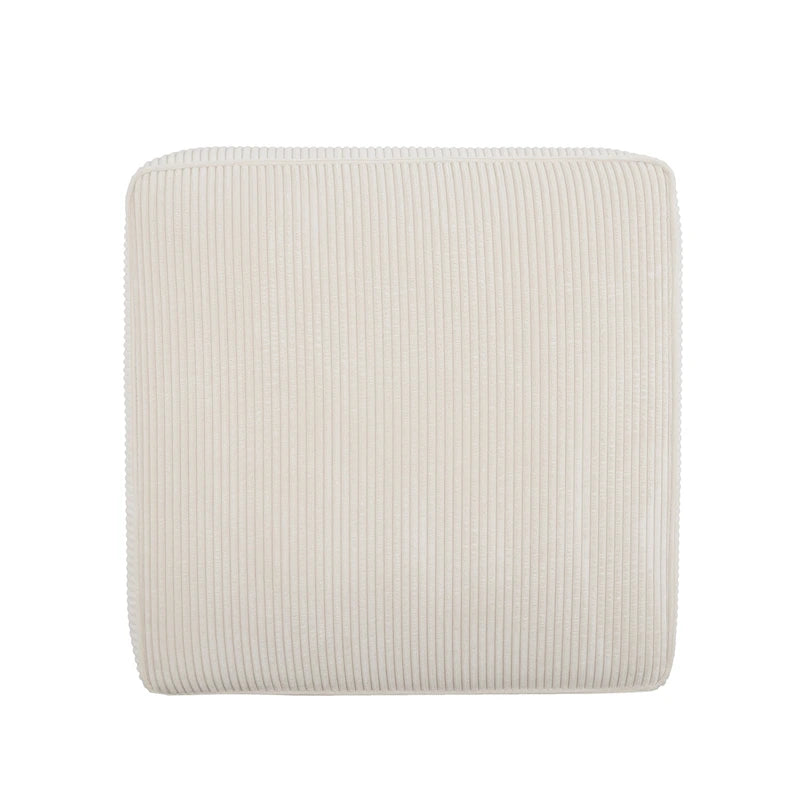 Pouffe carré en similicuir
